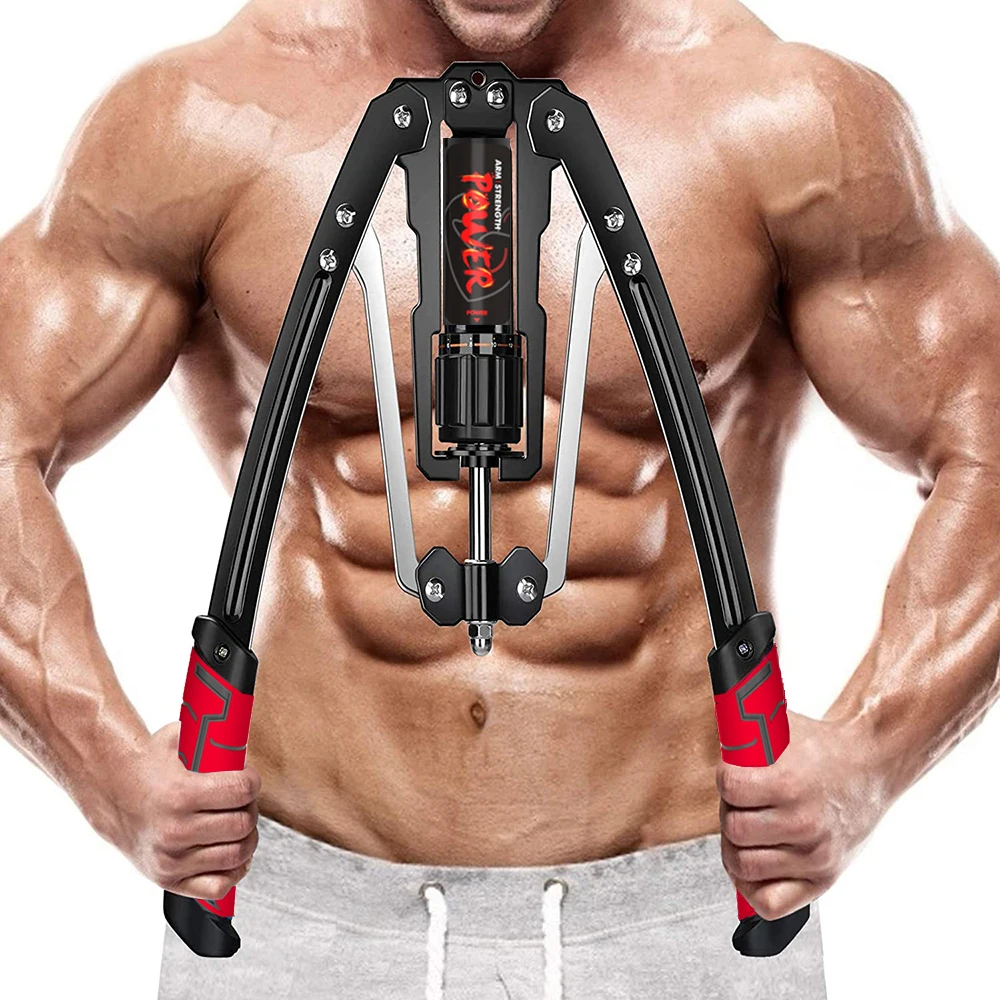 Máquina de Entrenamiento de Brazos Twister, Equipo de Ejercicio de Pecho Hidráulico Ajustable, Expansor de Pecho para el Hogar