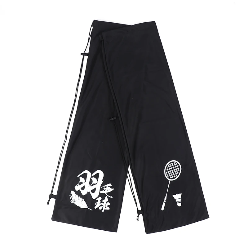 Juste de raquette de badminton portable, sac de rangement souple, poche Wstring de proximité, protection