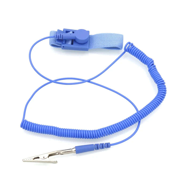 Cordless Wireless Clip Antistatic Anti Static ESD Wristband Wrist Strap Discharge Cables For Electrician IC PLCC worker