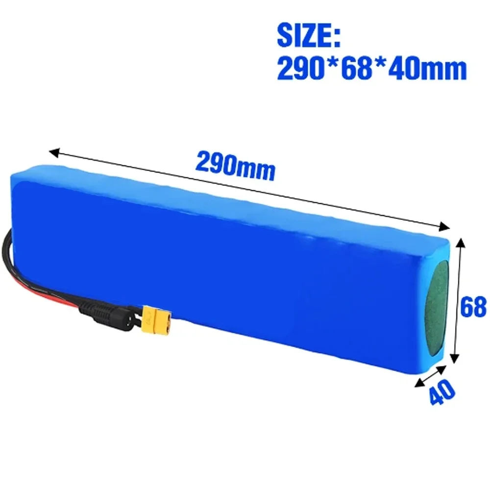 36V 100Ah 10S3P 18650 Lithium Battery Pack 100 Watt 20A BMS T XT60 Plug for Xiaomi Mijia M365 Electric Bicycle Scooter