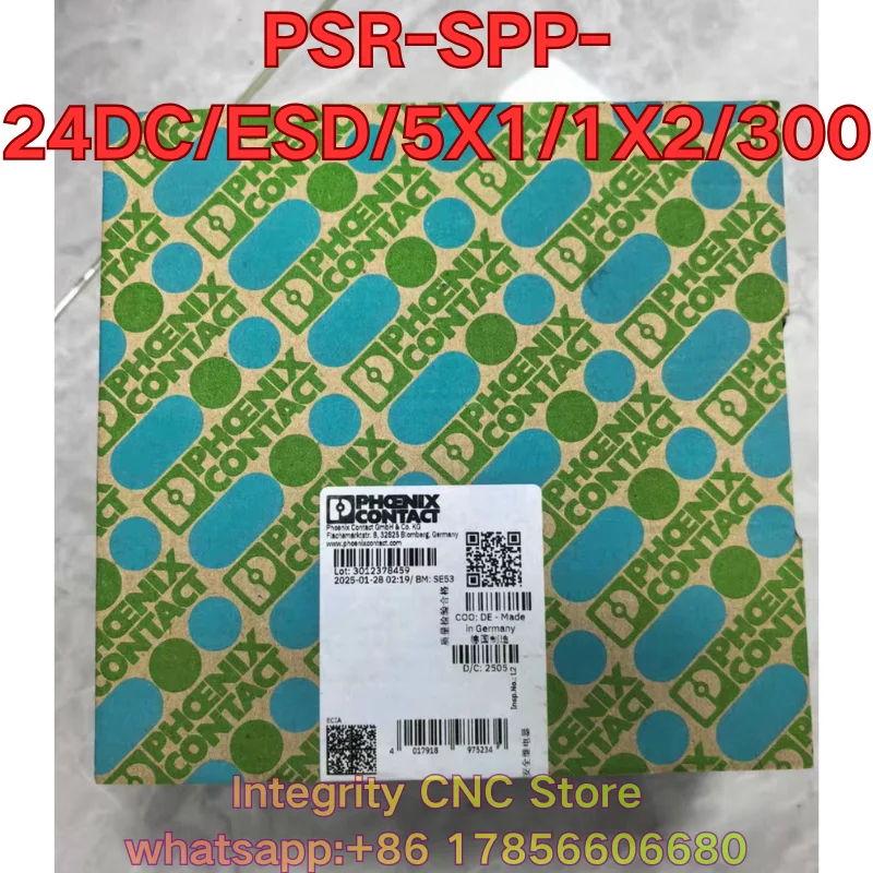 Both new and second-hand are available. The second-hand function test of PSR-SPP-24DC/ESD/5X1/1X2/300 safety relay is normal.