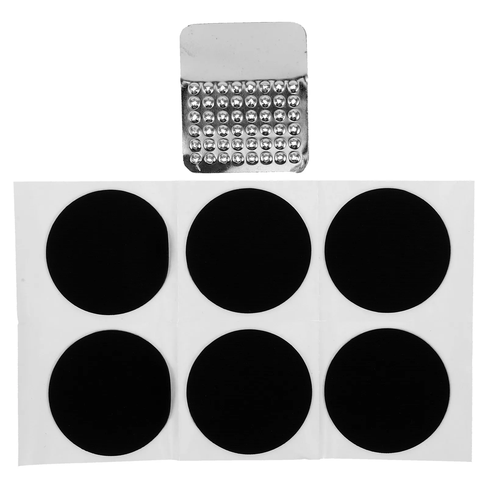 1 set High Efficiency Tire Repair Kit Motorcycle Inner Tube Patches Durable Wear Resistant Portable Emergency Repair Tools For