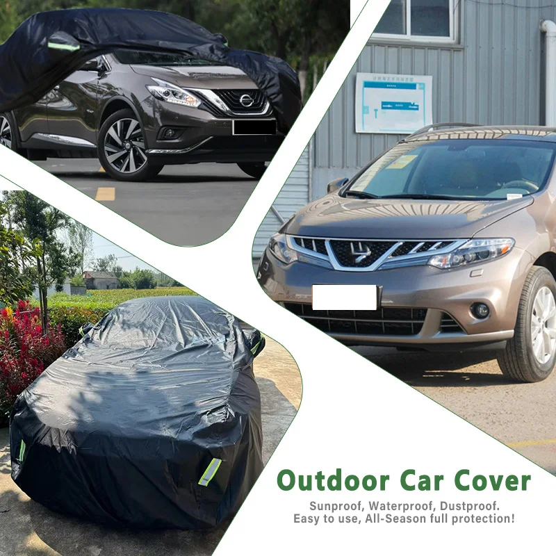 

Автомобильный чехол для Nissan Murano — полная защита на открытом воздухе, водонепроницаемый, пылезащитный, термостойкий, всесезонный, внешние аксессуары