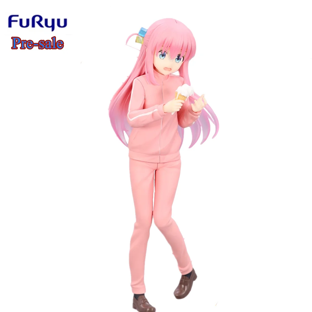 Original FuRyu BOCCHI THE ROCK Gotoh Hitori Trio-Try-iT Anime Action Figure Toys 20cm PVC Model Collector Kids Birthday Gift