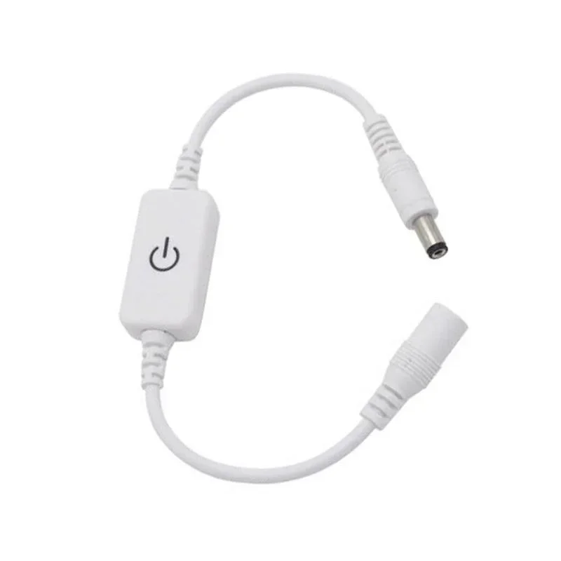 LED Dimmer Switch 1keys Dimmer 12V - 24V Light Switch Adjustment 3528 5050 5630 LED Strip Touch Dimmer Brightness Control