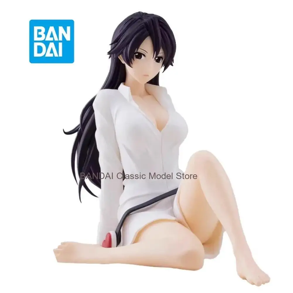 

В наличии Оригинальная фигурка Bandai Banpresto Relax Time Bleach Bambietta Basterbine 11 см, аниме-модель, коллекционная игрушка из ПВХ
