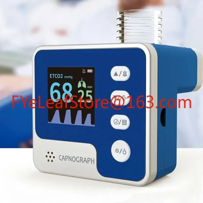 Capnograph Monitor Veterinary Pulse Oximeter Monitor Veterinary Etco2 Handheld