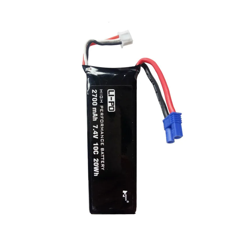 Hubsan H501C H501S X4 7.4V 2700mAh pin lipo 10C 20WH Pin Cho RC Drone Phần