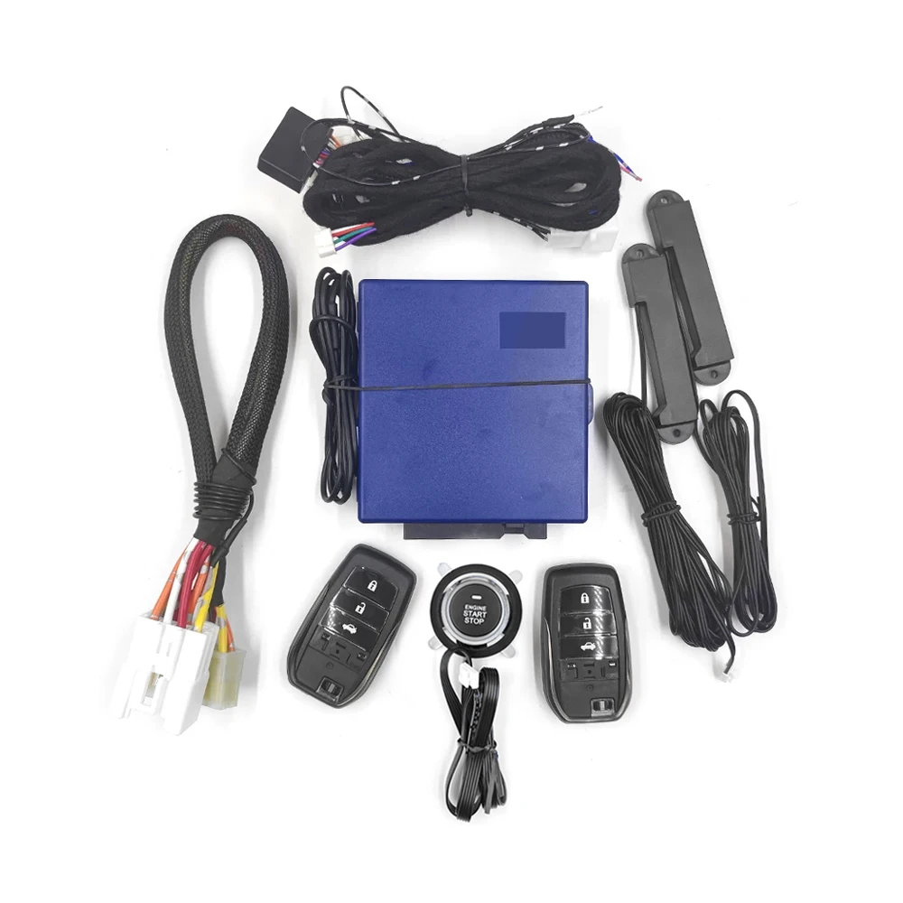 

For Toyota Prado RAV4 IOZA Camry Upgrade Engine Push Start Stop System Remote Starter Keyless Entry Plug Play Car Accessories
