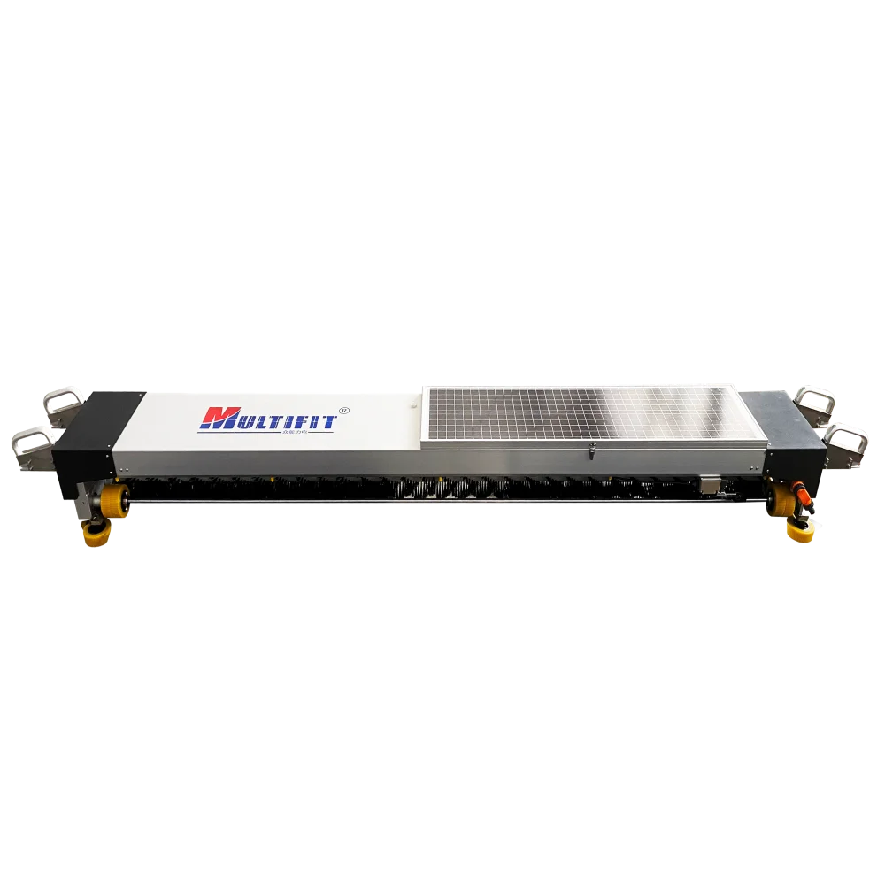 Multifit Automatic Right & Left Solar Panel Cleaning Dry/Water PV Panel Cleaning Machine Remote Control Cleaning Tool