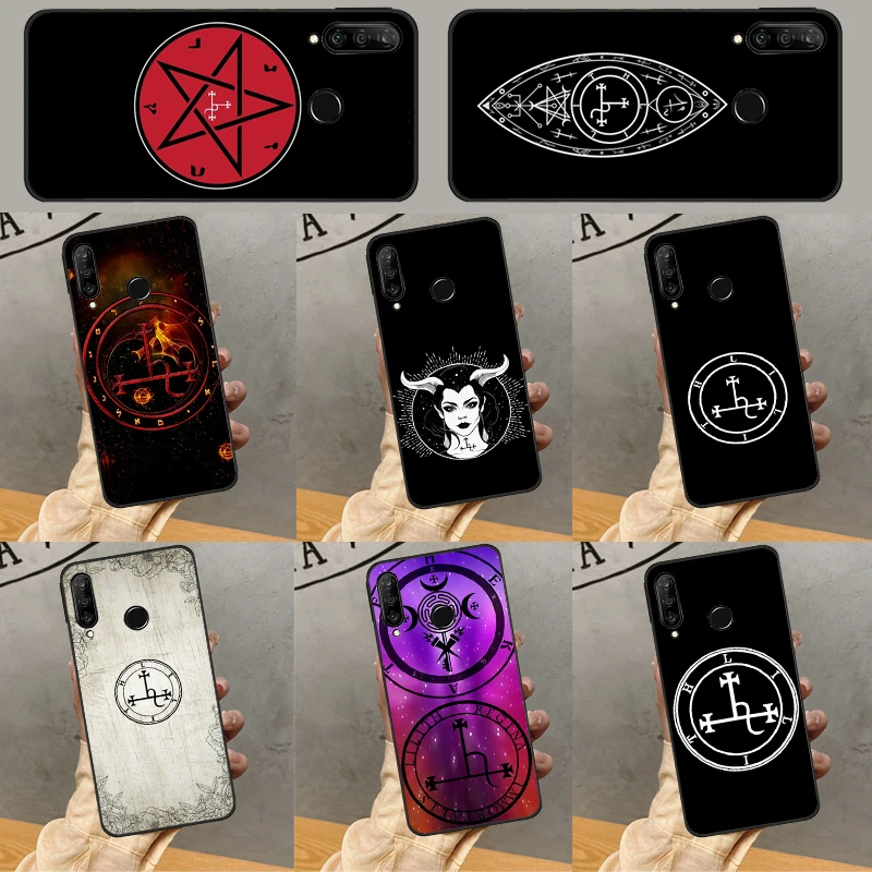 Sigil of Lilith For Huawei Nova Y90 Y61 Y60 5T 9 10 SE 3i 7i 8i 11i P Smart 2021 P20 P30 Pro P40 Lite Case