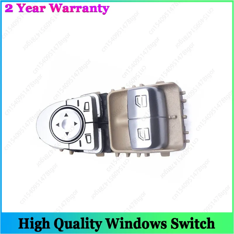 

New Window Lifter switch driver's side For Mercedes-Benz C-Class Vito Viano W447 C43 C63 C180 A2059050302 2059057011