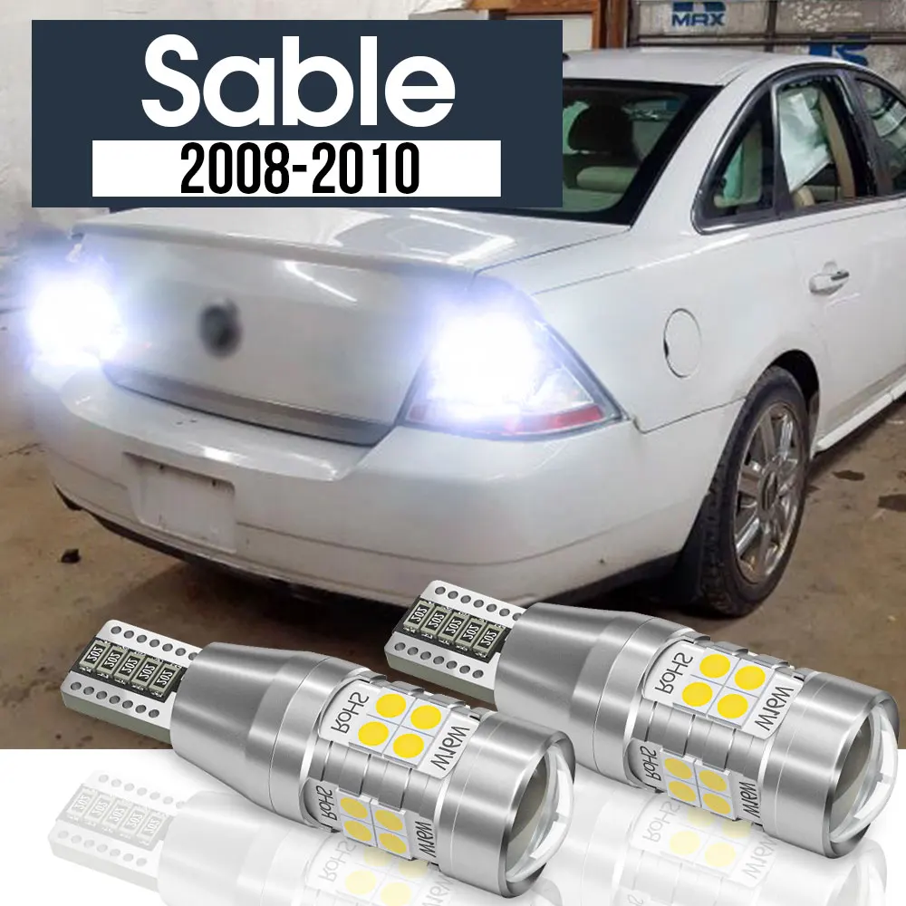 

2pcs LED Backup Light Reverse Lamp Canbus Accessories For Mercury Sable 2008 2009 2010