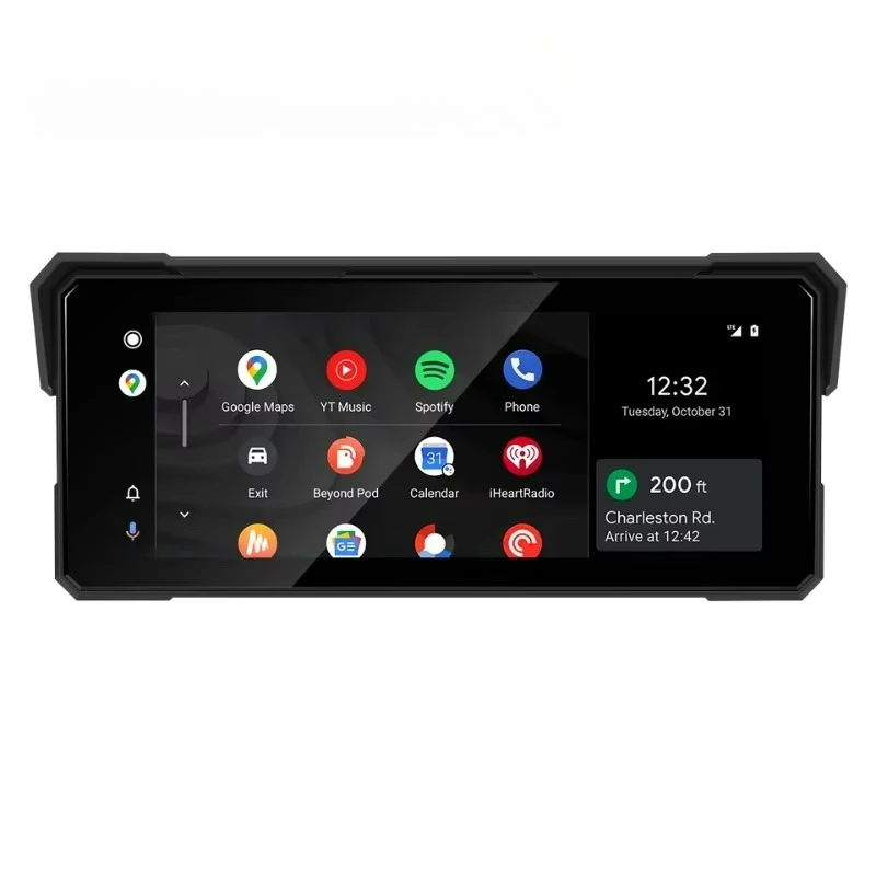 

M81 8.1 inch Touch Screen Linux Allwinner F133 5G WiFi BT5.0 IP67 Wireless CarPlay Android Car Motorcycle