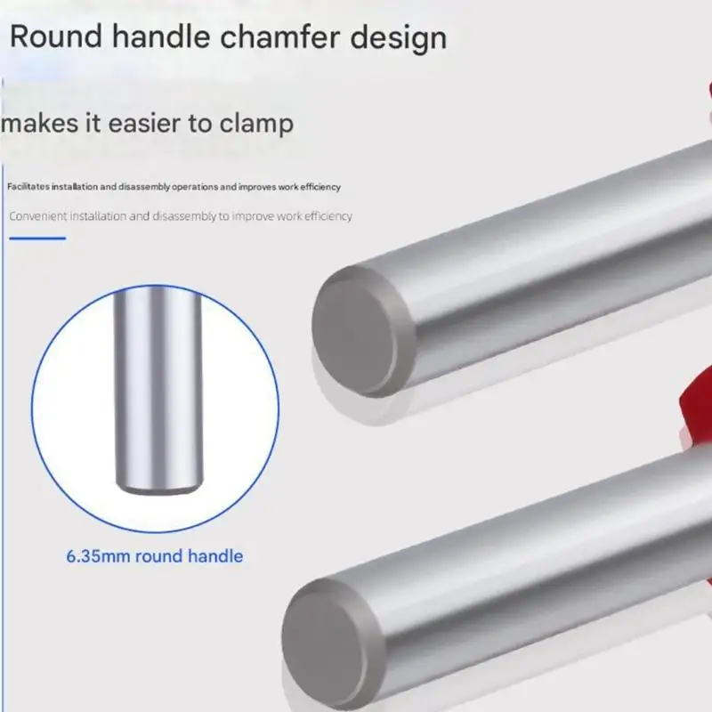 1/4Inch Shank Steel Router Bit Set Multiple Blade For Woodworking And Precisions Carving Professional Router Bit D2RD