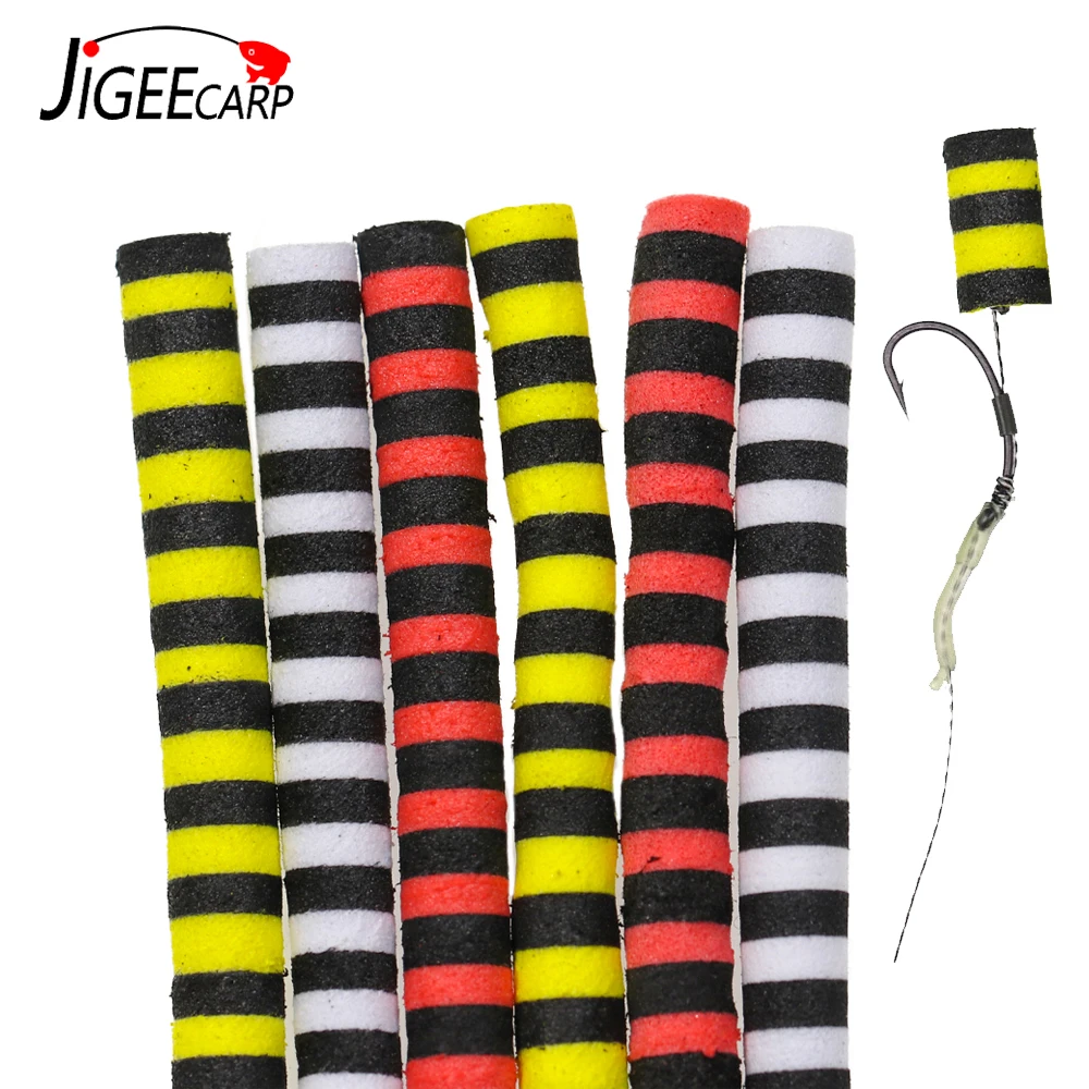 Jigeecarp Fishing Foam Stick Lightweight Cylinder Float DIY Zig Rig Chod Hair Rig Carp Fishing Bait Tackle Fly Tying Material