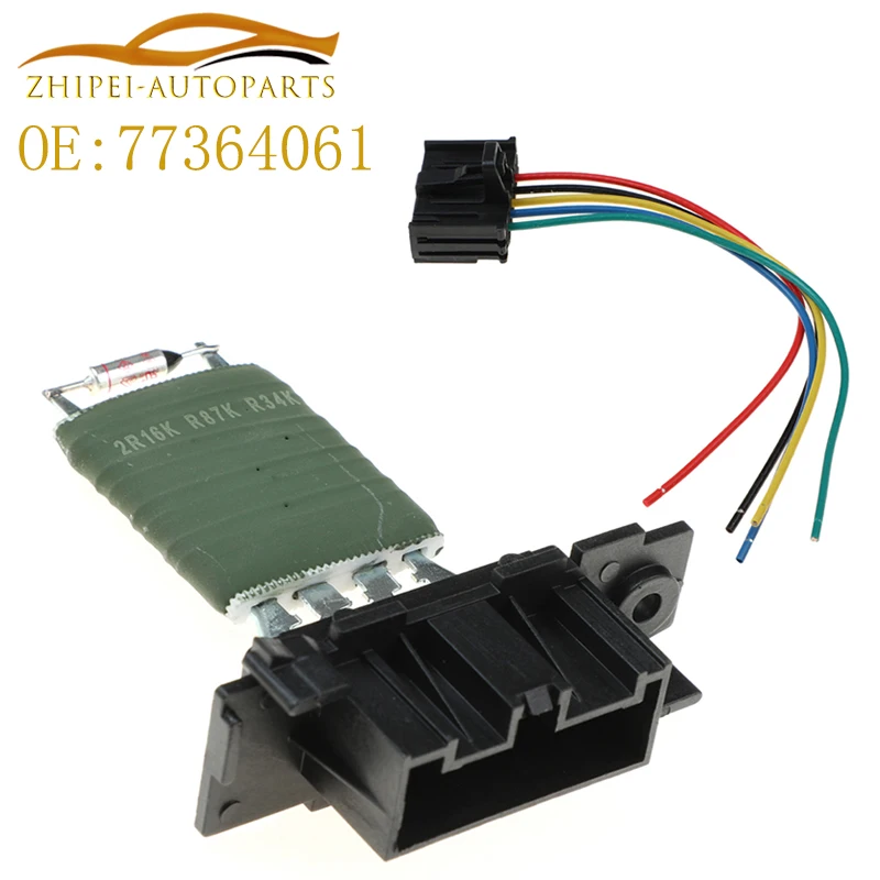 77364061 Fan Blower Motor Resistor Regulator Car 6450XR 55702407 For Citroen Peugeot Alfa Romeo Jumper Boxer for Fiat Ducato