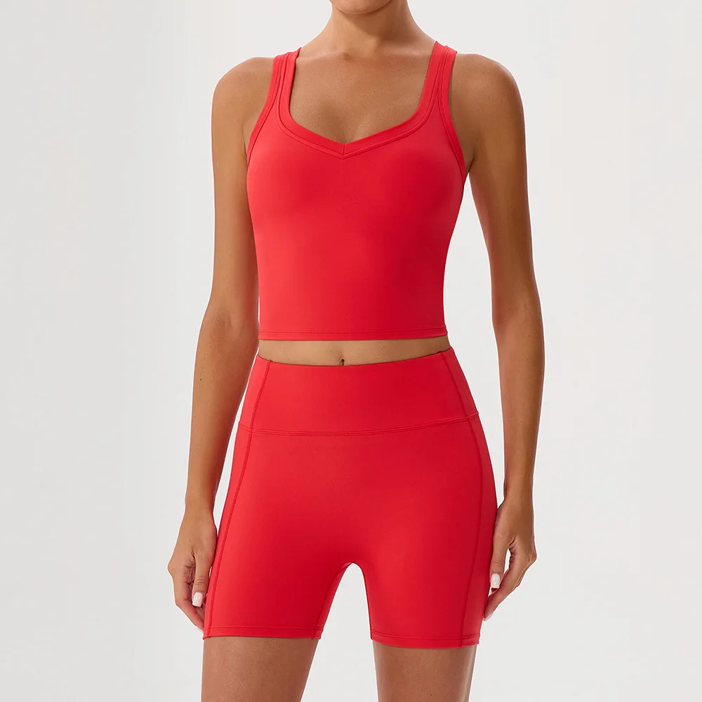 

2 Piece Sport Suit for Women Workout Outfits Yoga Clothing Sportswear