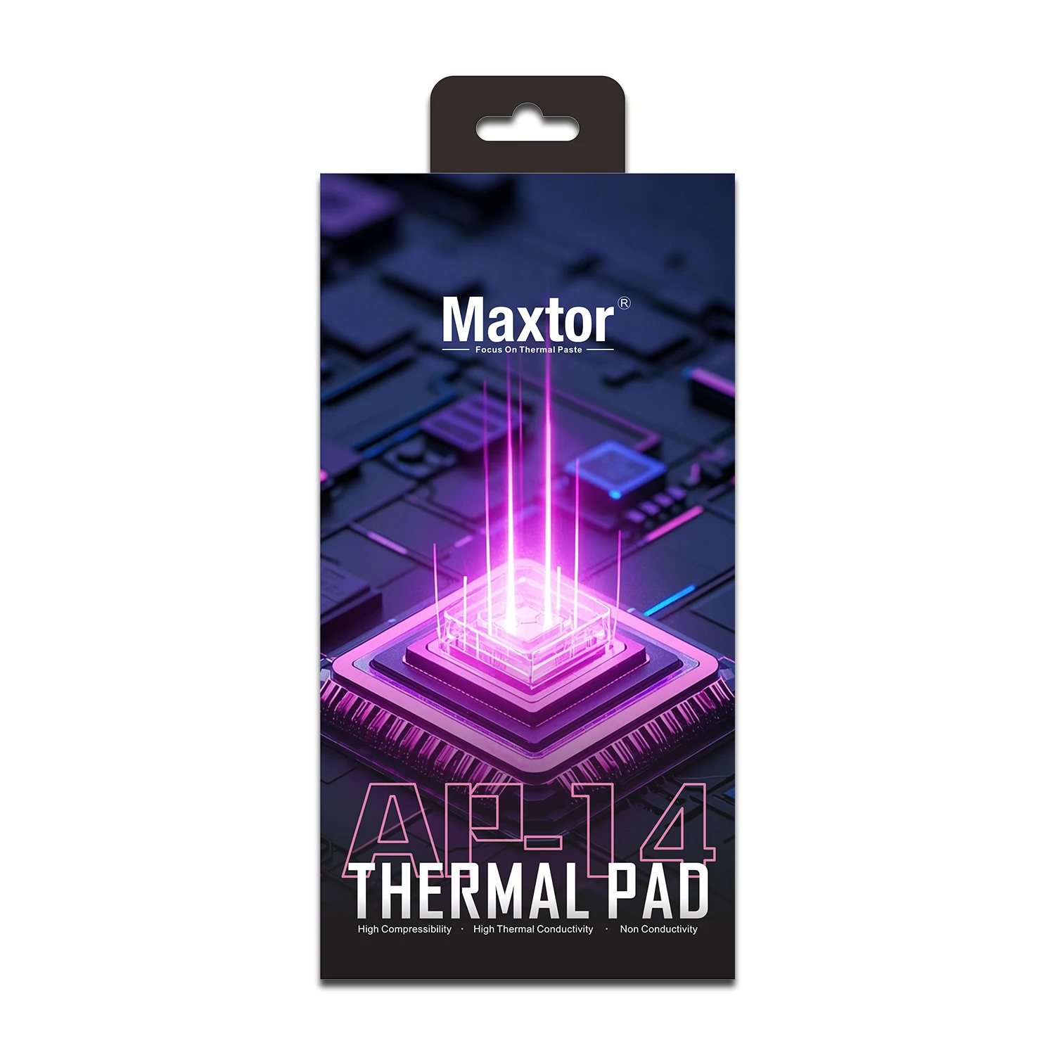

Maxtor Thermal pad 120x20mm，Ideal Gap Filler，Electrically Non-Conductive & High Thermal Conductivity for CPU SSD M.2 2280