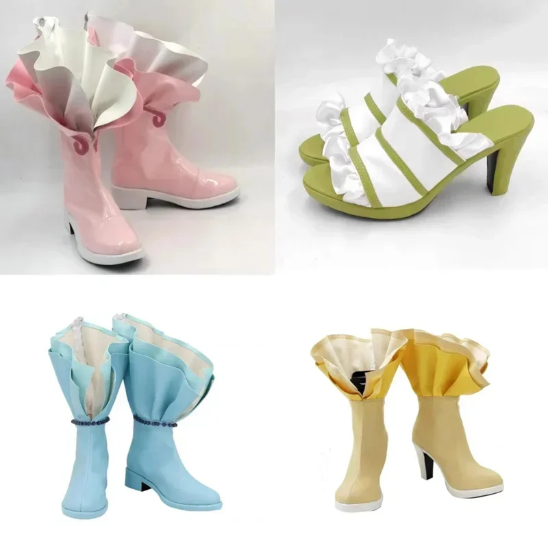 Mermaid Melody Pichi Pitch Hanon Hosho/Nanami Lucia/Toin Rina Cosplay Shoes Accessories