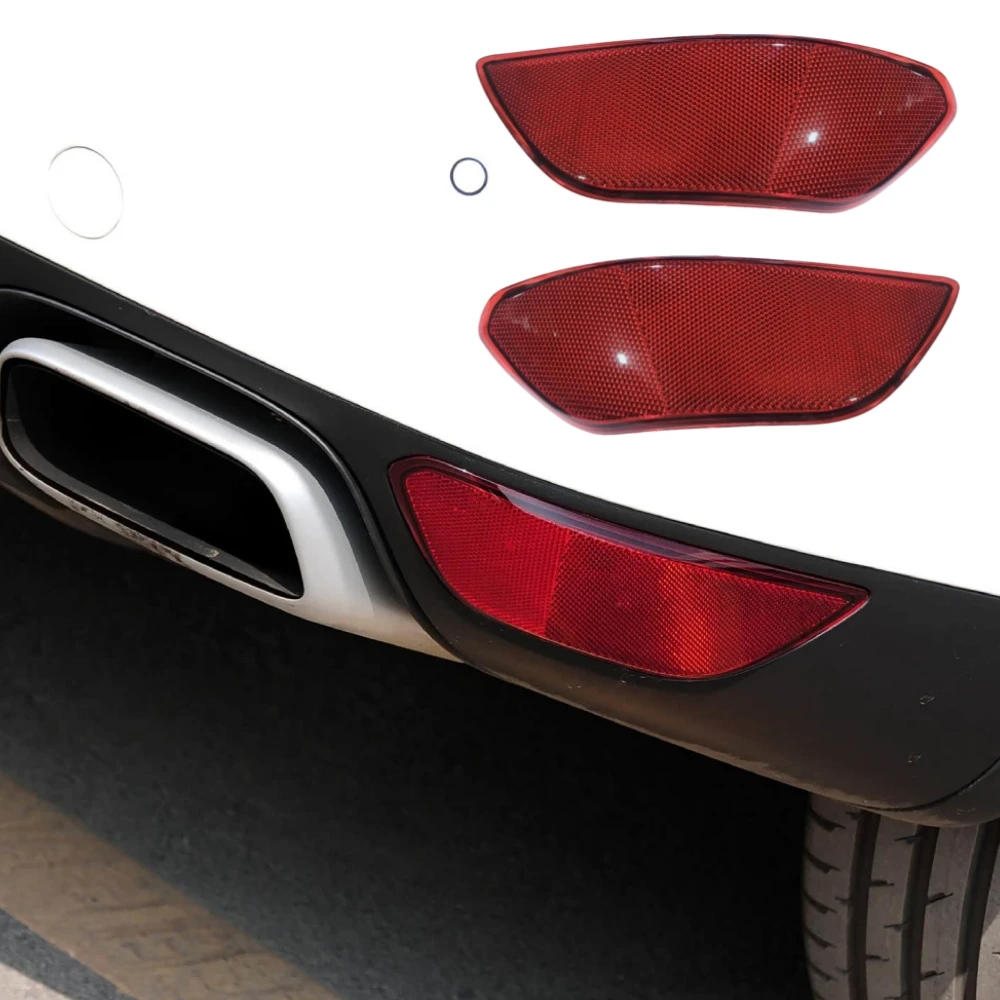 

1 Pair Rear Bumper Reflector For Porsche Cayenne 2011 2012 2013 2014 Spare Parts Reflective Accessories 95863110500 95863110600