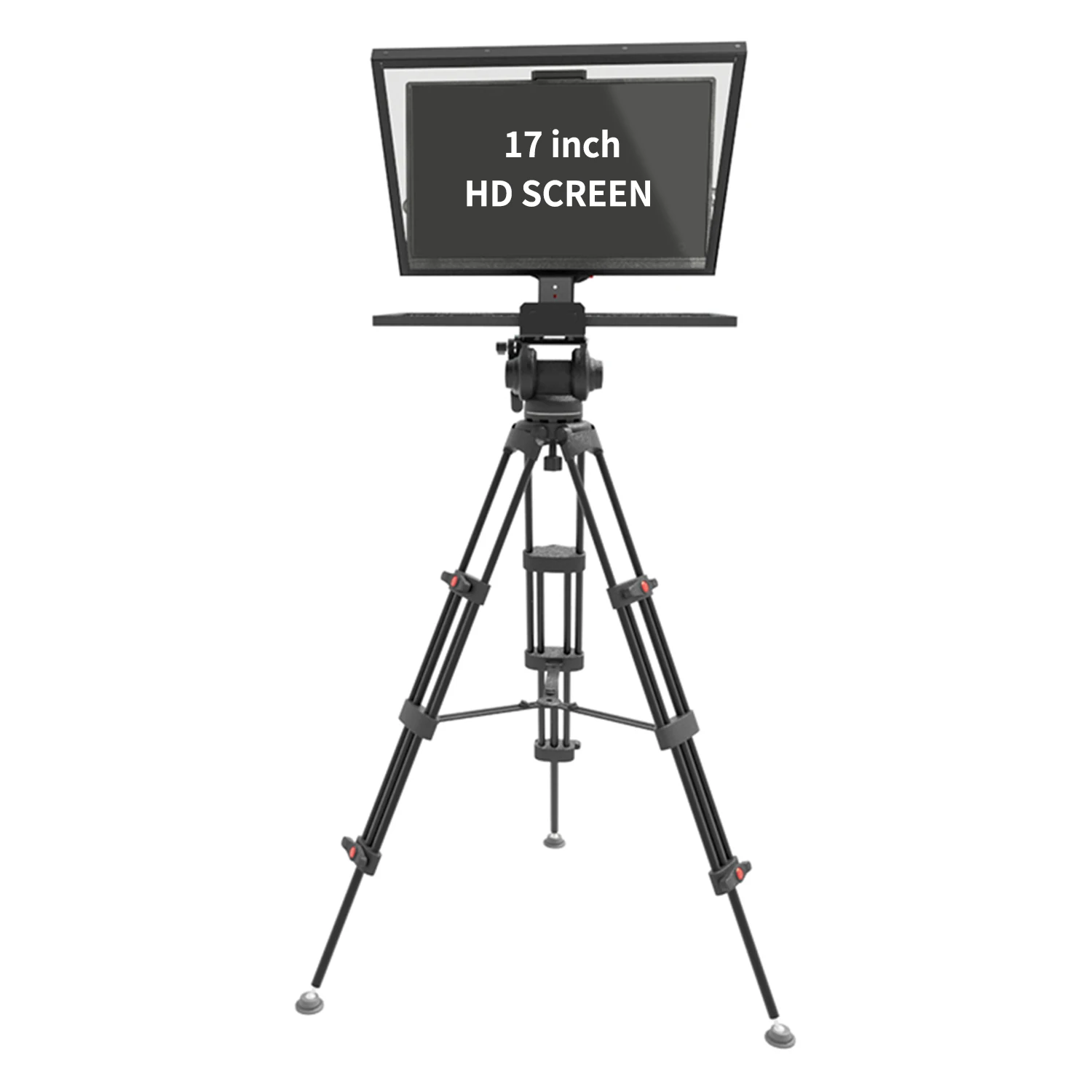 MagicLine Interview Recording Online Teaching Live Video Broadcast DSLR&Phone Prompter Portable 17 Inch Big Screen Teleprompter