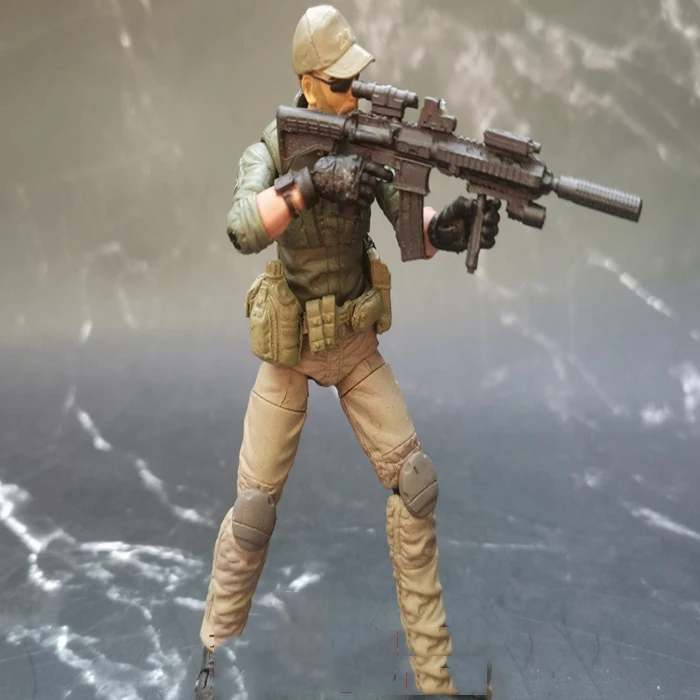 DIY BBI 1/18 Belt Military Figure Accessories Model Toy fit 3.75 inch Acid Rain War Solider for Collection