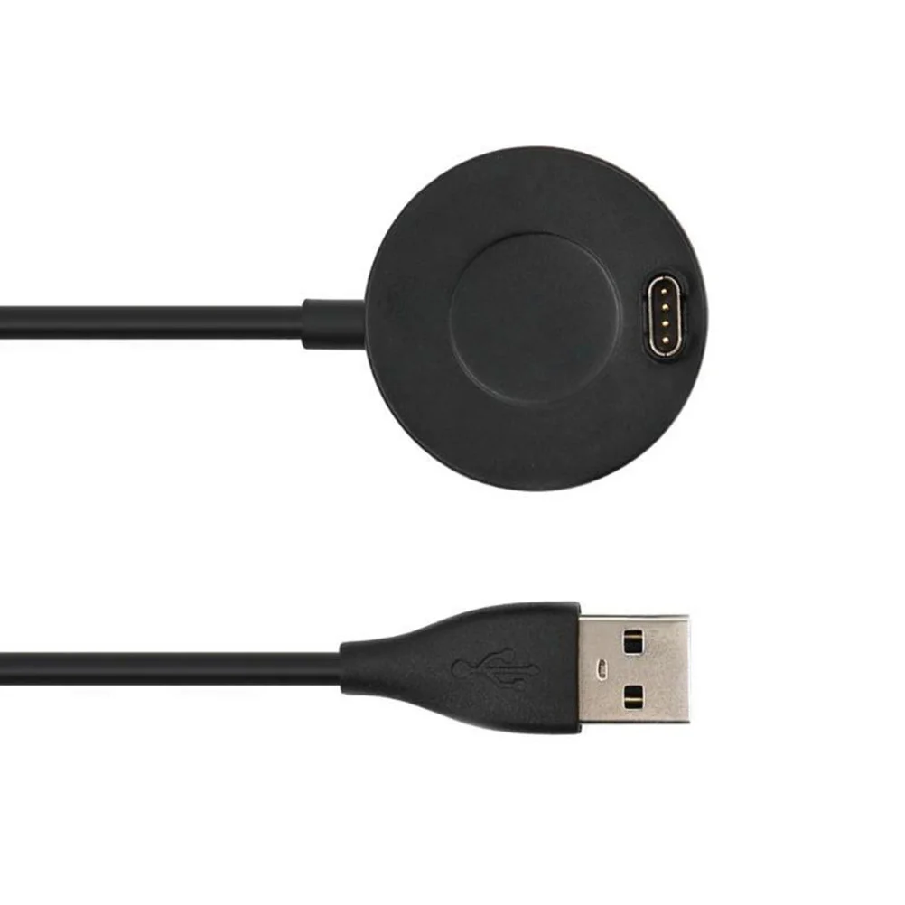 

USB Charging Cable Stand Black Compatible 5s 5x Forerunner 935 Portable Compact Smartwatch Wristband Charging