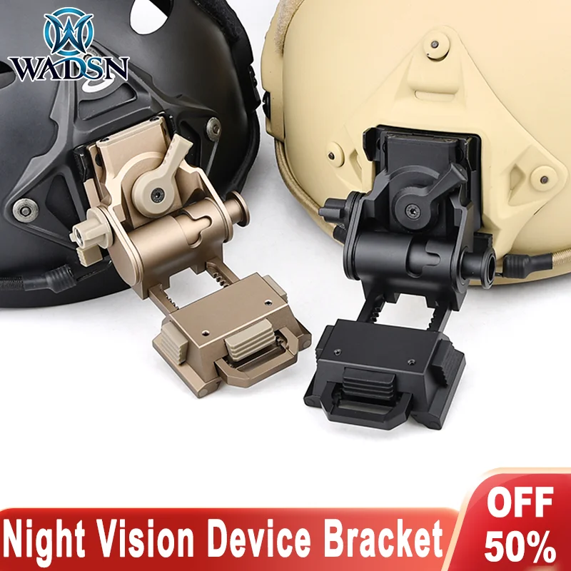 

WADSN Metal L4G24 Night Vision Device Bracket Fit PVS15 PVS18 GPNVG18 For Suitable FAST Helmets Wendy Helmet Outdoor Accessories