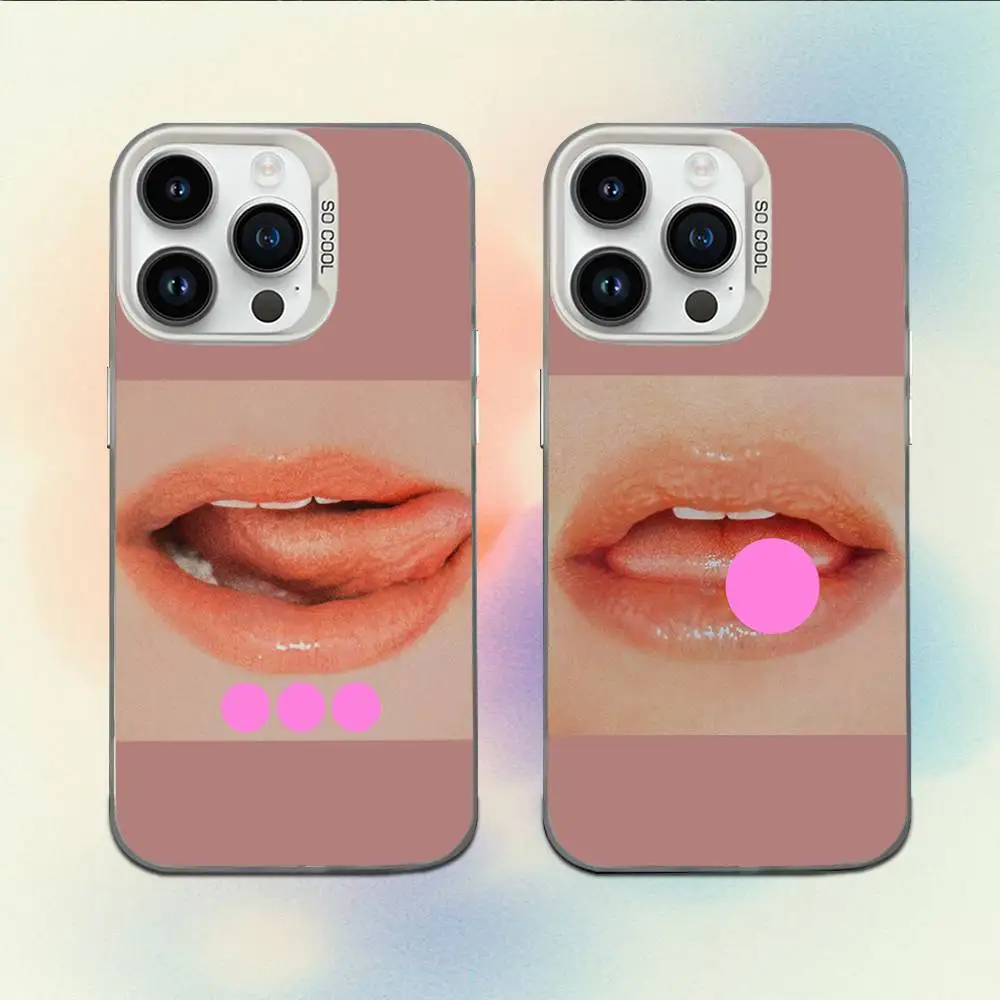 

Kesha PERIOD Phone Case For iPhone 16,15,14,13,12,11,Mini,Pro,E,MAX White Candy Matte Shockproof Cover
