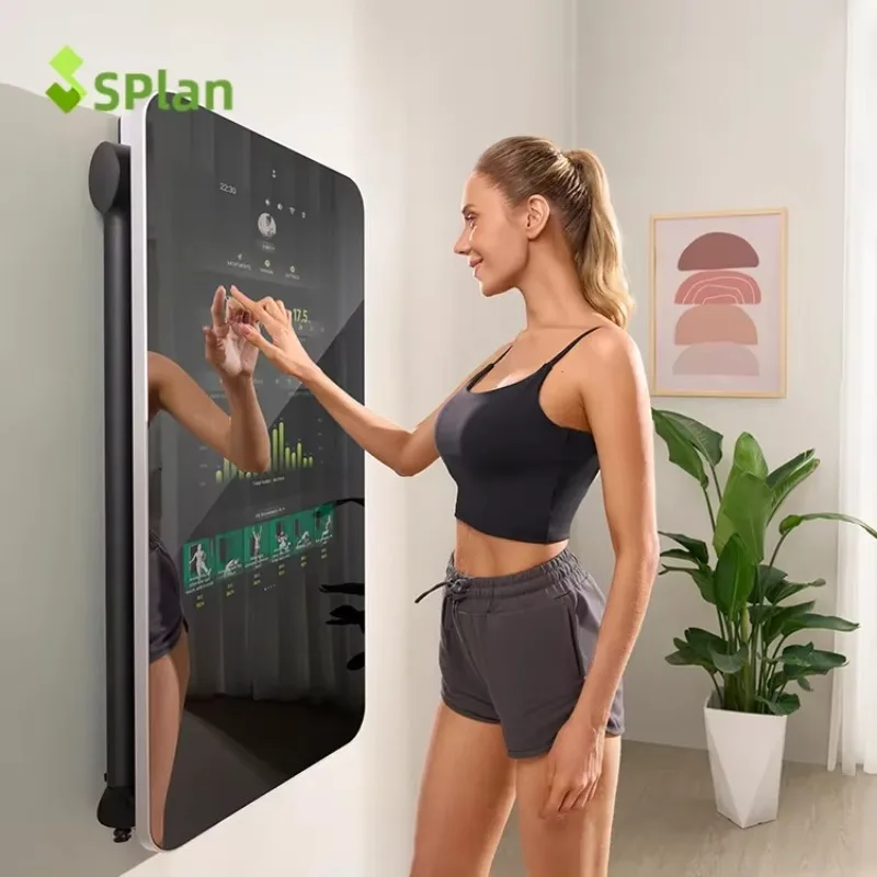SPlan 2025 Smart Home Gym Equipo de ejercicios multiestaciones Sistema de ejercicios abdominales centrales Entrenamiento de máquinas Smith todo en uno