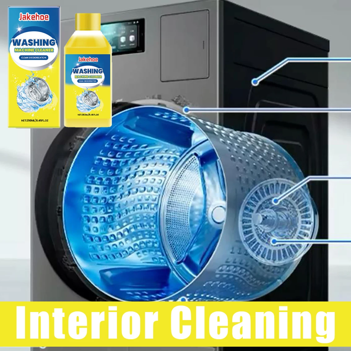 Washing Machine Cleaner Tablets for Deep Cleaning