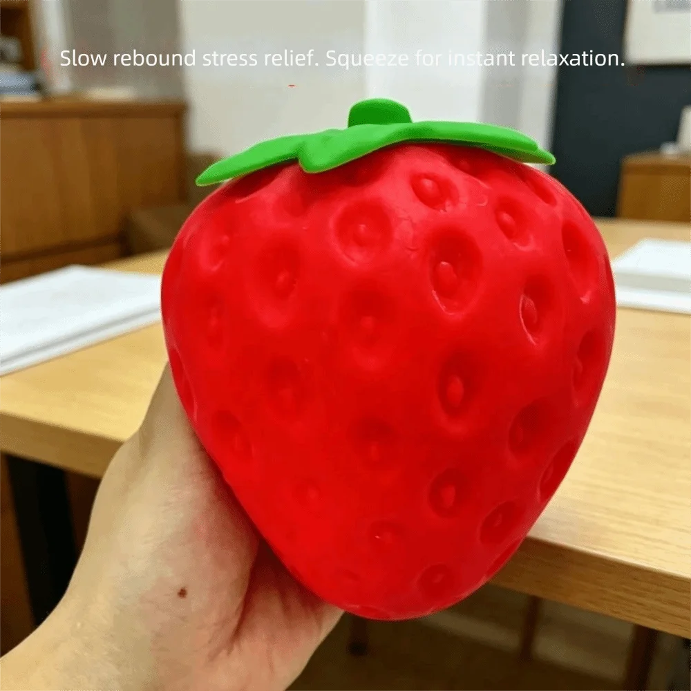 Pinch Play Simulation Fruit Squeeze Strawberry Grape Slow Rebound Mango Carrot Fruit Squeeze Children's