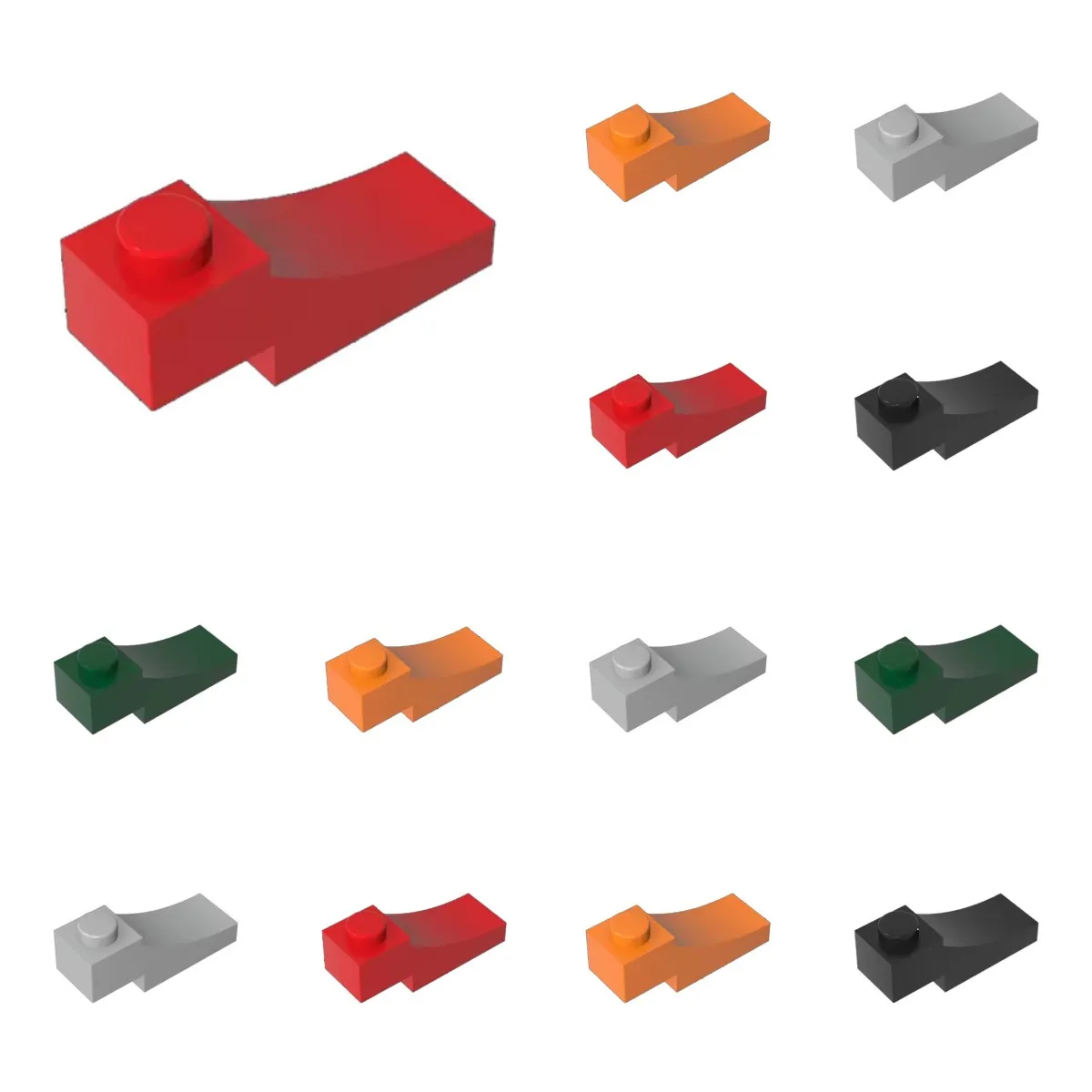 

Набор из 50 деталей-конструкторов 70681: Арка 1x3, перевернутые строительные блоки, соединительные элементы, наклонные кирпичи. Развивающие игрушки, подарки.