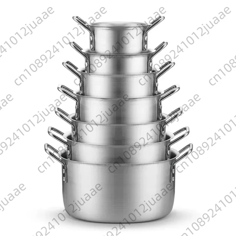 Cast Aluminum Cookware Set of 7 Piece Cooking Pot Set Non Stick Home Kitchen Cookware Aluminum