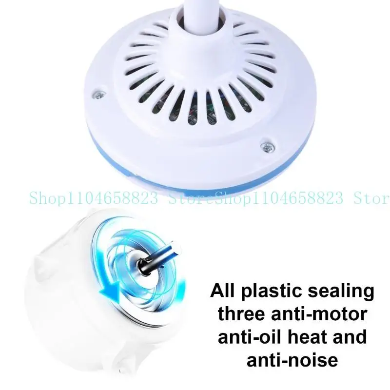 652f 19,6 -Zoll -USB -Fan Camping -Zelt -Fan für Outdoor- und Home Deckenventilator