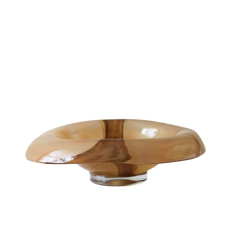 French [Amber Light Luxury High-end Fruit Plate] exquisite high-value artistic ornament
