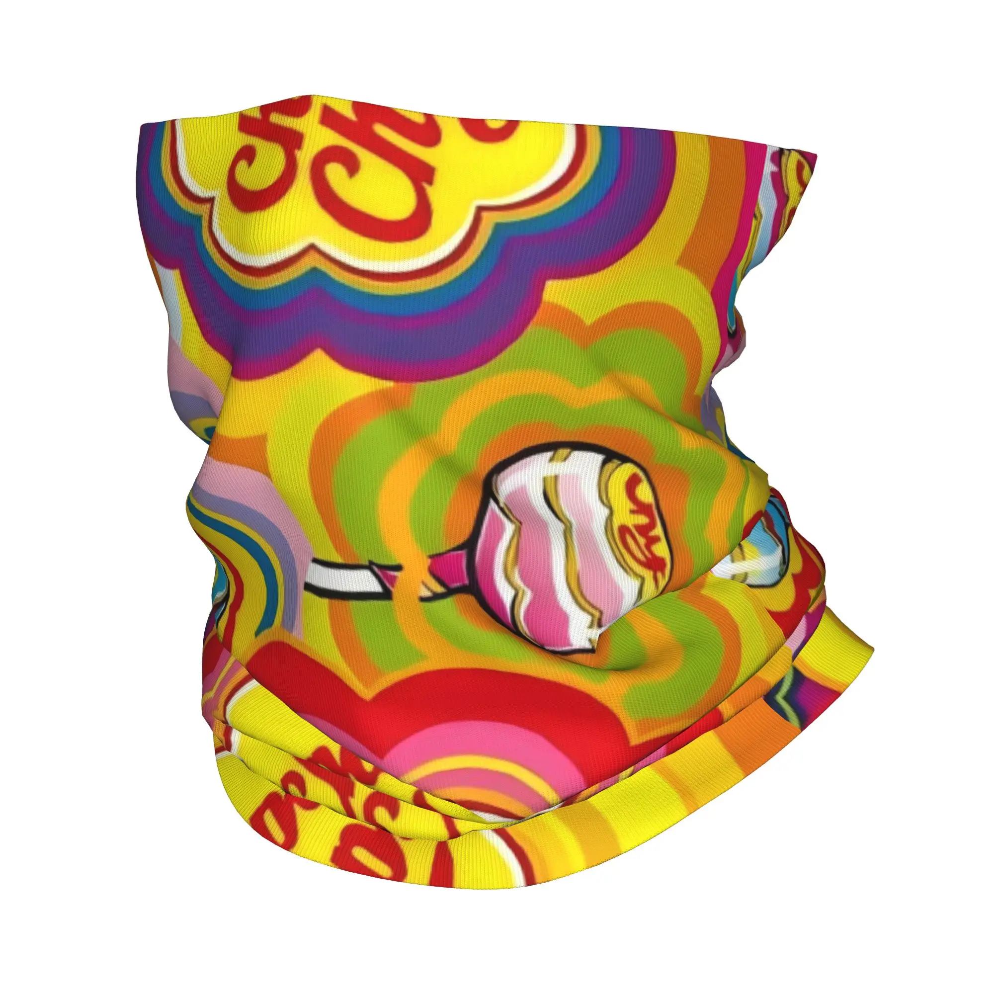 

FUN 37 Bandana Gaiter Club Chupa Chups Face Mask Cycling Riding Unisex Breathable Neckerchief