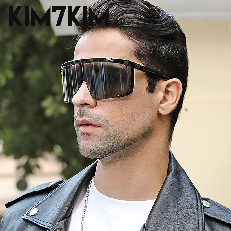 

Oversized Sports Sunglasses Men Women 2024 Fashion One Pieces Sun Glasss Male Vintage Windproof Rectangle Sunglass Gafas De Sol