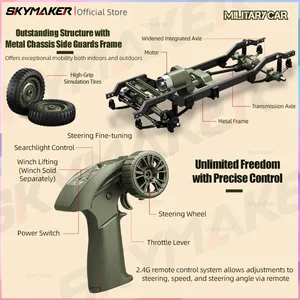 ويليز جيب RC سيارة JJRC C8815 1/10 1941MB قشارة 2.4G 4WD RTR الزاحف تسلق العسكرية RC شاحنة الطرق الوعرة لعبة أطفال الكبار أفضل 10 مبيعات شاحنة مرسيدس للتحكم عن بعد - رقم 10