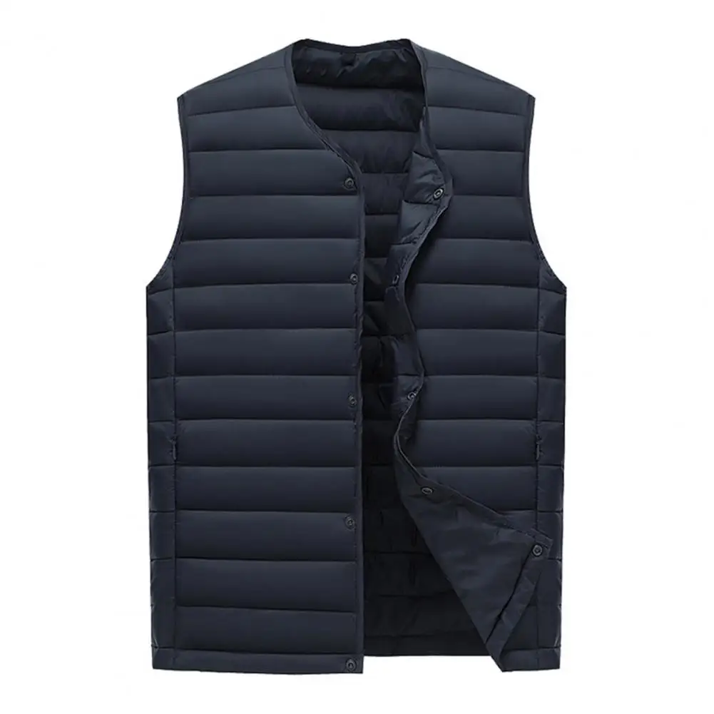 

Ultra Light Thin Coat men Duck Down Sleeveless Jacket V Collar White Duck Down Women Vest