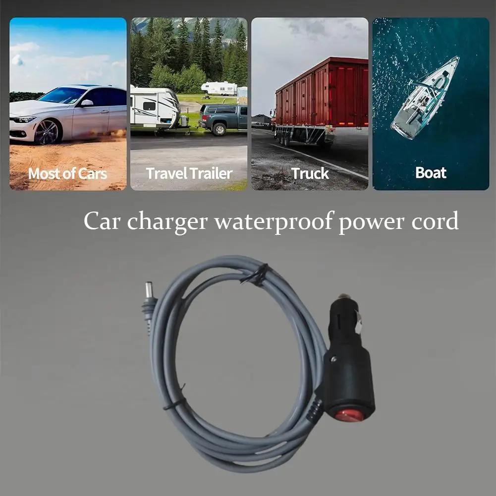 IP68 Waterproof Car Power Supply Cord For Starlink Mini DC Power Car Power Cable Mini Car Cigarette Lighter Socket V6K9