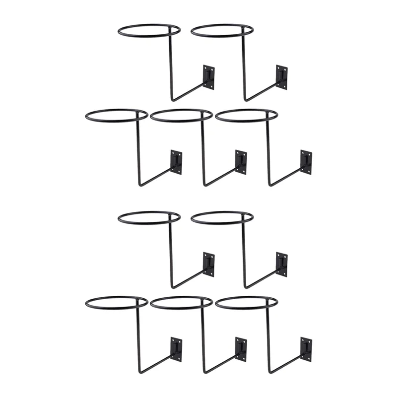 

ABVC 10Pcs Metal Helmet Holder Helmet Hanger Rack Wall Mounted Hook For Coats,Hats,Caps Etc Upgraded Motorcycle Accessories
