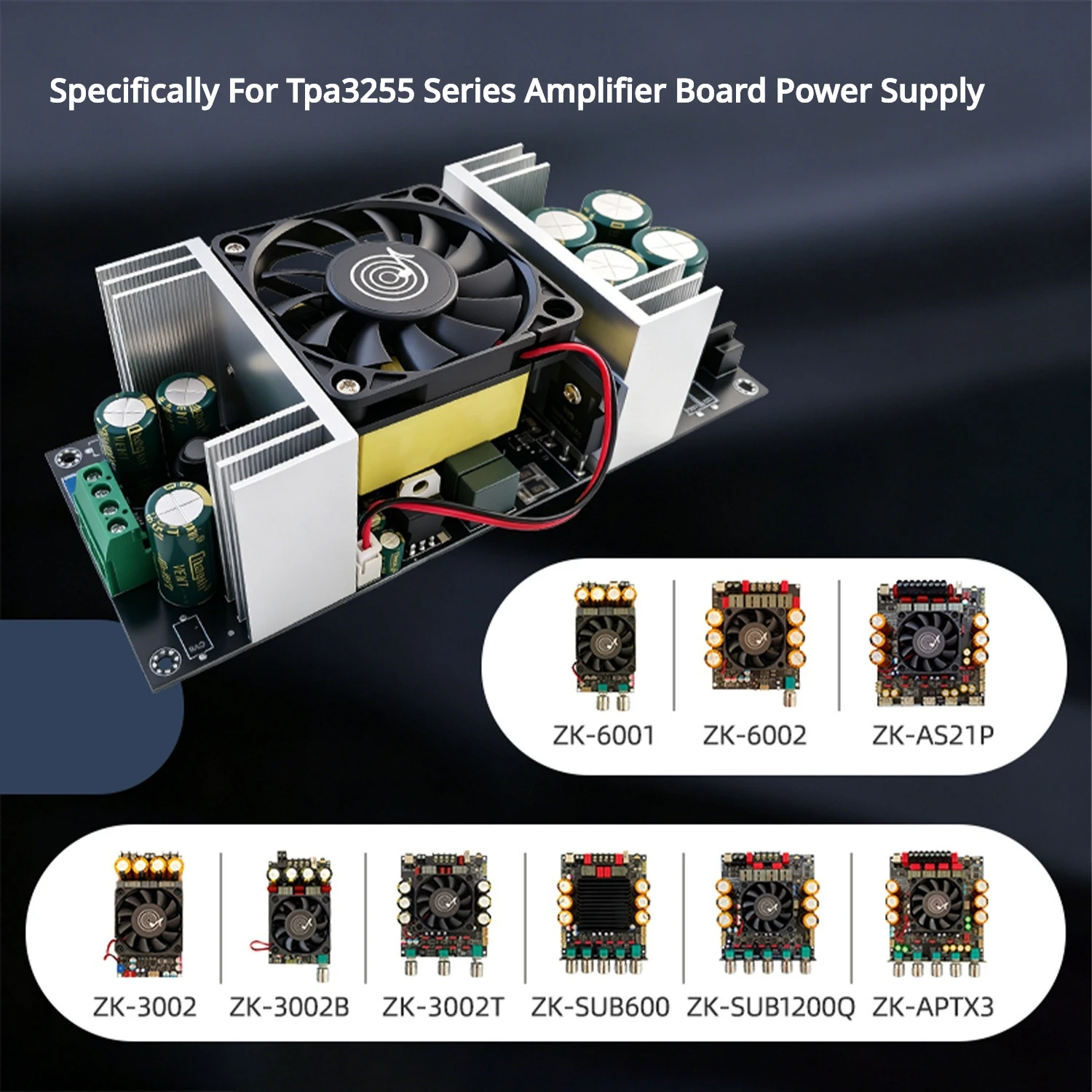 Isolated Switching Power Supply AC200-260V to DC48V 800W 17A Adjustable 44.5-50.5V Silent Overcurrent Short Circuit Protection