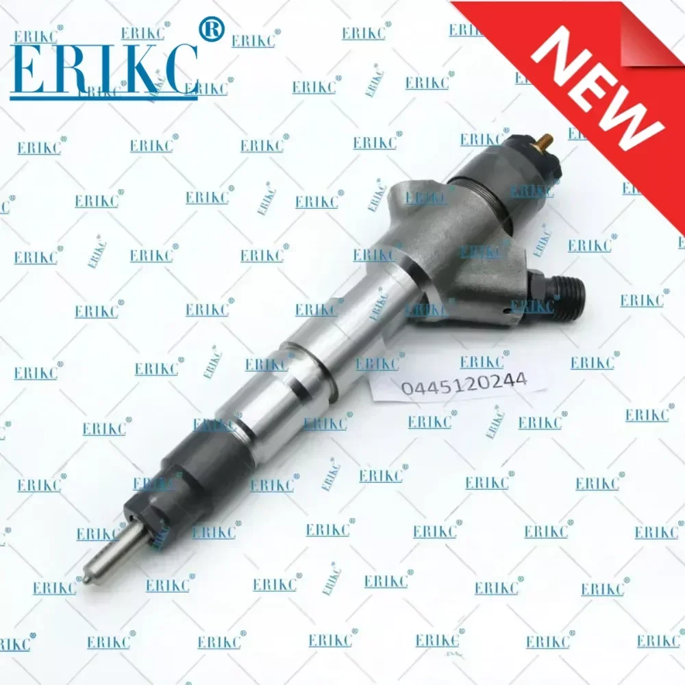 ERIKC 0445 120 244 Fuel Injector 0445120244 Auto Engine 13024966 Diesel Fuel Injector 0 445 120 244 for WEICHAI