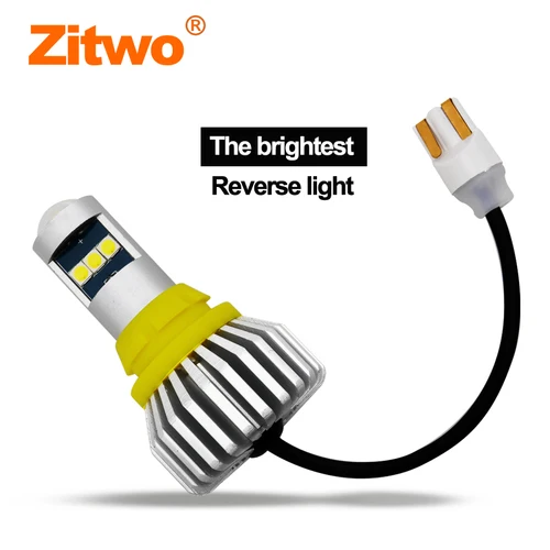 2 uds potente T15 W16W 1156 BA15S P21W bombilla LED 9W 1500Lm 3030SMD luz LED de respaldo para coche lámpara de marcha atrás para vehículo 12V 24V Canbus