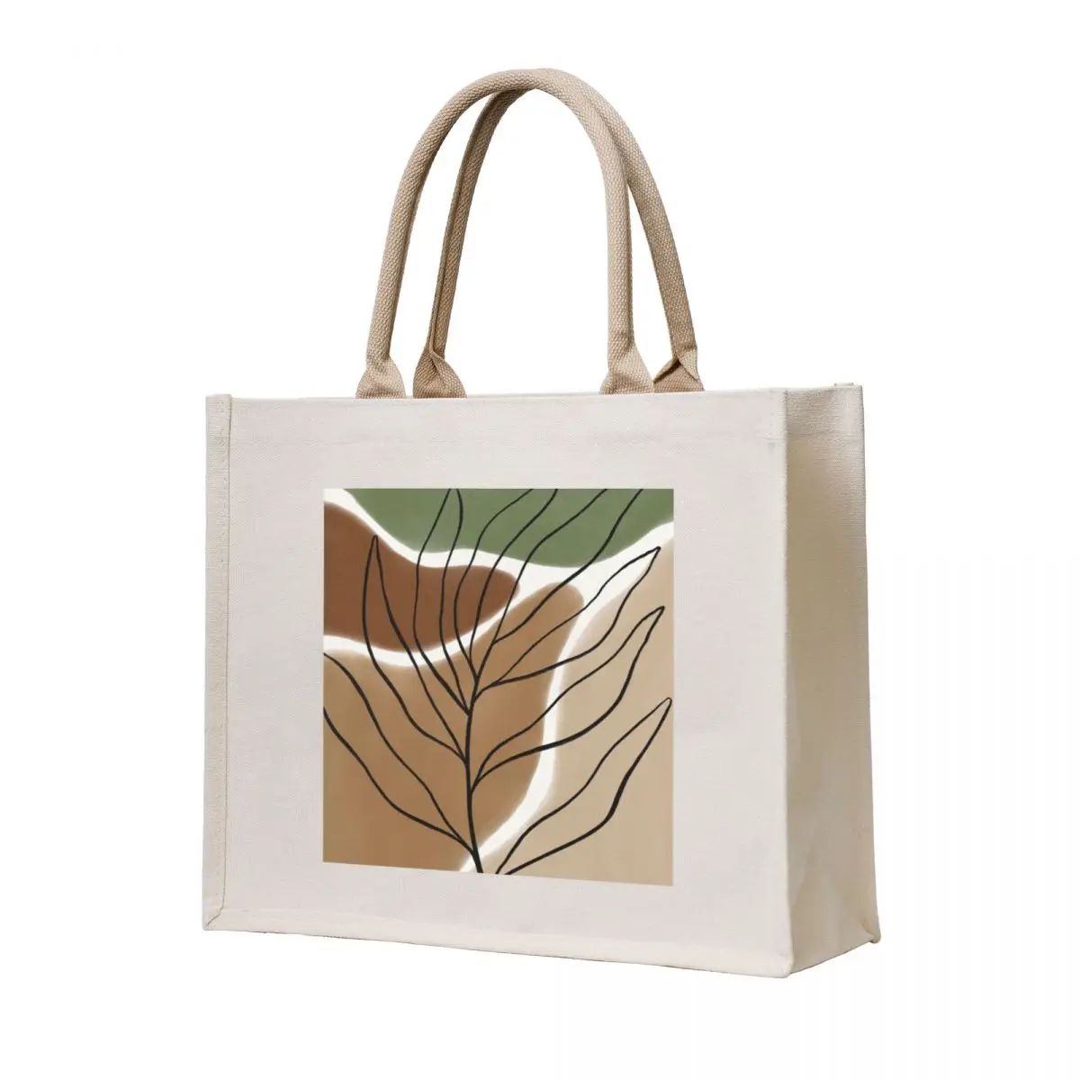 

Abstract Botany Shapes Tote Bag shopping trolley bag tote bag custom large size bags