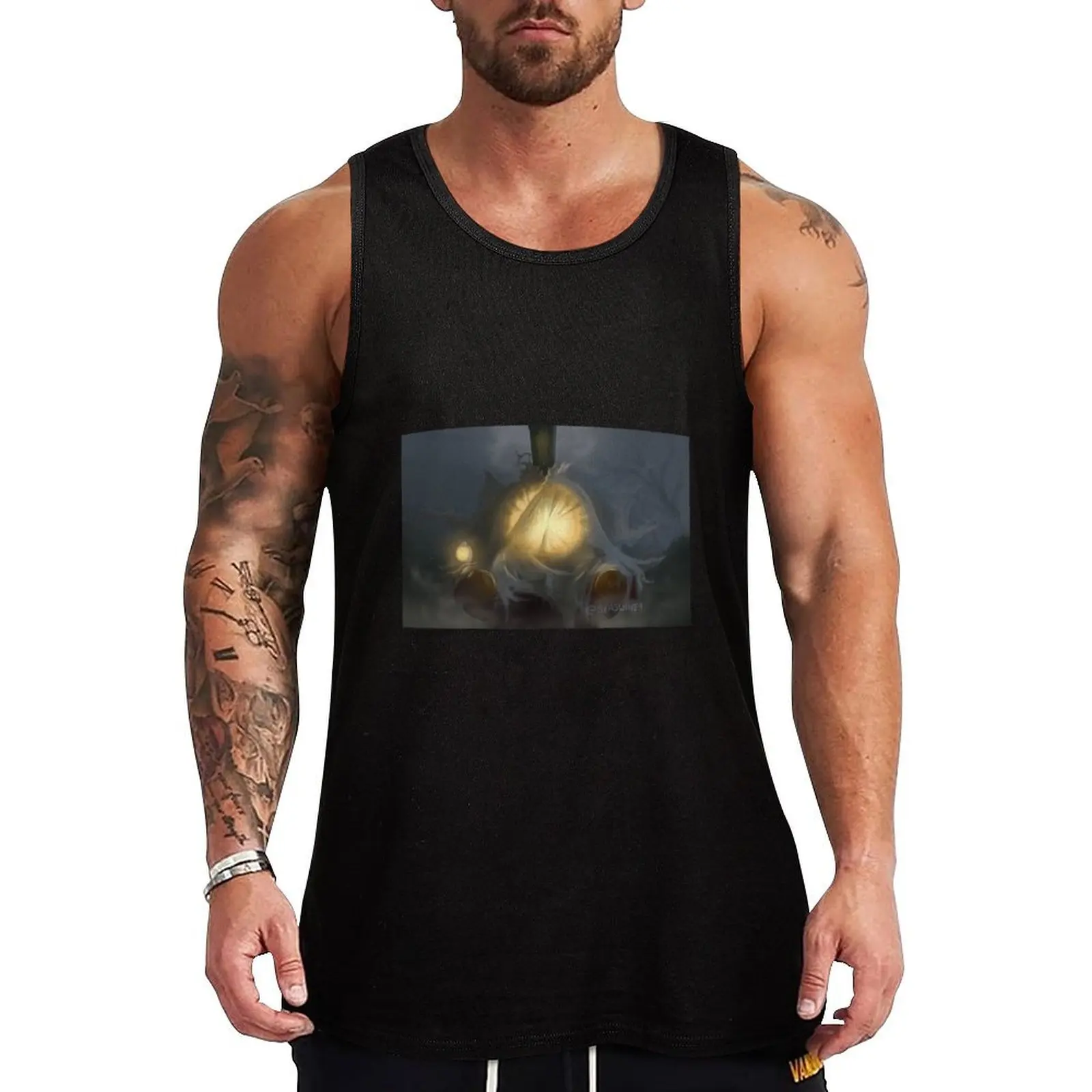 

Emily the Ghost Engine Tank Top Fitness men clothing summer clothes man 2024 Men's vest