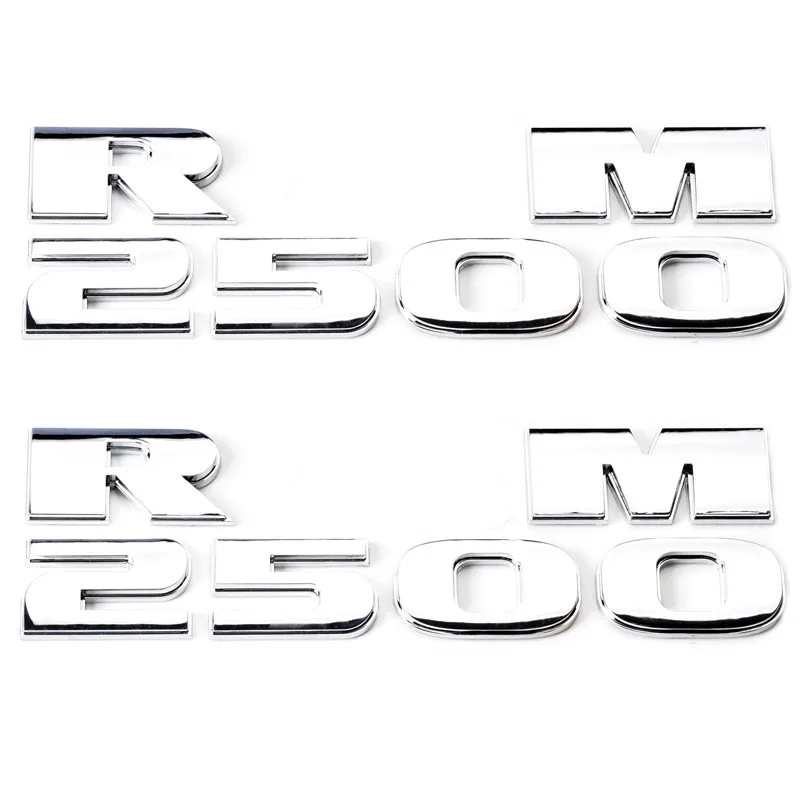For Ram 1500 2500 3500 Emblem Nameplate Badge Logo Auto Accessories Body Side Rear Trunk Ram Emblem Door Fender Decal Stickers