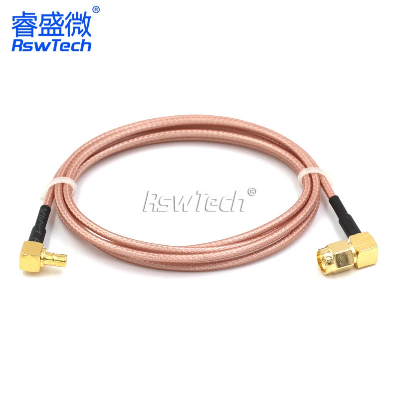 1PCS Adapter Cable SMB To SMA Type SMB-KW Convert SMA-JW 8-90CM 1M 1.5M 2M Length Connector RG316 Wire